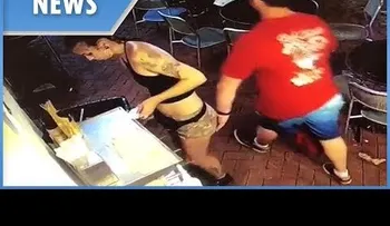 Una joven víctima de un ataque sexual le da una dura lección a su acosador