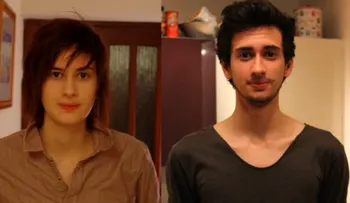 Un joven transgénero documentó con selfies su transición