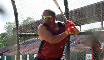 Juan Francisco (El Caballo Gigante) se presenta a entrenamientos con 15 libras menos