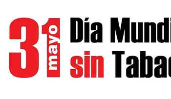 Día Mundial sin Tabaco: 31 mayo