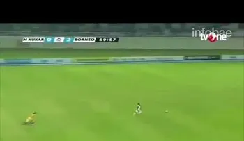 El gol al estilo Usain Bolt en Indonesia que se viraliza 