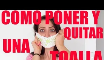 Como poner y quitar una toalla femenina (VIDEO)