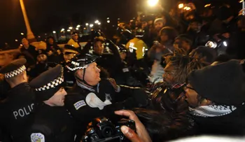 Manifestantes protestan en Chicago por la muerte de Laquan McDonald