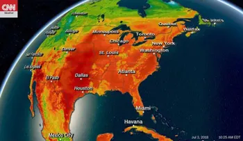 Una ola de calor amenaza el Día de la Independencia de EE.UU.