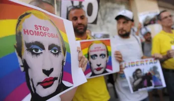 Rusia prohíbe imágenes de Vladimir Putin relacionadas con el meme del "payaso gay"