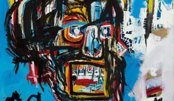 Un cuadro de Basquiat, subastado como el más caro de un artista estadounidense