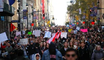 Miles se congregan para â??Marcha de Mujeresâ? en Washington contra Trump 