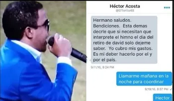 David Ortiz nunca invitó a El Torito a cantar en Boston