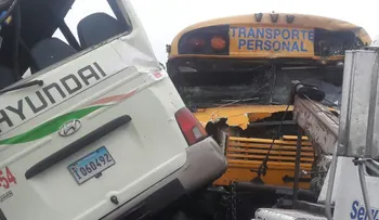Sies heridos por choque de dos guaguas en el Boulevard Turístico Punta Cana