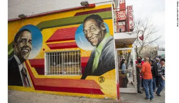 Repintan mural con prominentes figuras negras en Washington para excluir a Bill Cosby