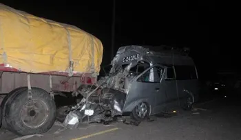 Mueren siete personas en Guatemala por un masivo accidente entre un camión y 28 vehículos