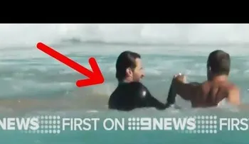 El actor Hugh Jackman salva a varios niños en una playa de Sídney (VIDEO)