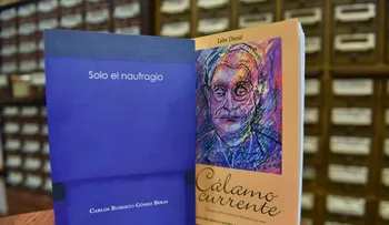 León David y Carlos Roberto Gómez Beras, autores galardonados, publicados en Colección Bibliográfica del BCRD