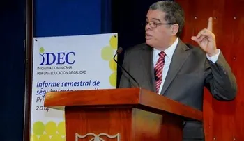 Amarante Baret dice Educación trabaja para consolidar la Jornada de Tanda Extendida