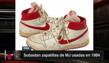 Subastarán zapatillas usó Michael Jordan