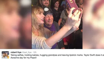 Taylor Swift sorprendió a un veterano de 96 años de la Segunda Guerra Mundial en esta Navidad