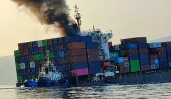 Portacontenedores GFS Pride se hunde al sur del estrecho de Ormuz tras ser alcanzado por un proyectil