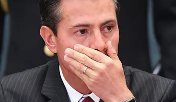 Peña Nieto y otros funcionarios mexicanos sufren una fuerte irritación en los ojos