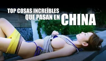 Anota estas cosas increíbles de China 
