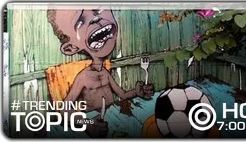 El mural anti Mundial que se viralizó en las redes sociales