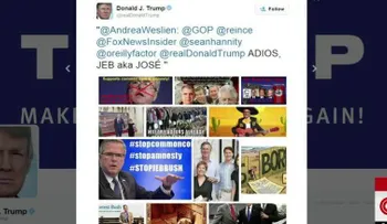 Qué nos dice la esvástica retuiteada sobre Donald Trump