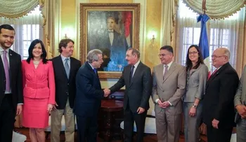 Danilo Medina se reúne con nueva directiva del Conep