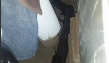 Vigilante mata a su pareja de un cartuchazo y se suicida