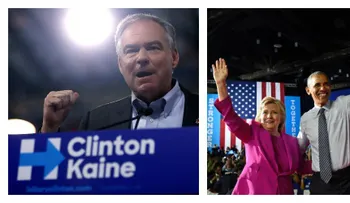Tercera jornada de la convención demócrata: el momento de Kaine y el impulso Obama