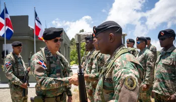 Ejército entrega remozado puesto militar Pirámide 204 en la Sierra de Neyba