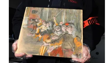 Encuentran en autobús obra invaluable de Degas que había sido robada en 2009