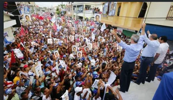 Luis Abinader cierra campaña en Nagua y La Vega, con demostración de fuerza 
