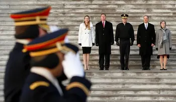 Así fue el ensayo de toma de posesión de Donald Trump en Washington