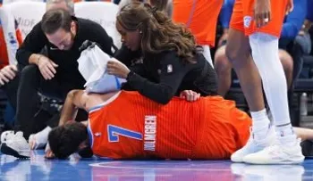 Chet Holmgren sufre rotura en el tendón rotuliano y estará fuera al menos dos meses