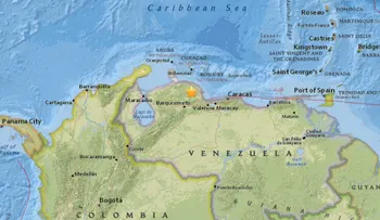 Sismo de magnitud 4,8 sacude el norte Venezuela