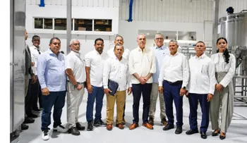 COOPFEDEGANO presenta a Abinader avances de su planta procesadora de leche