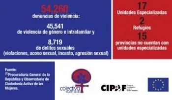 126 feminicidios y 54 mil denuncias de violencia intrafamiliar en lo que va del 2013