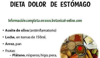 Para el dolor de estomago