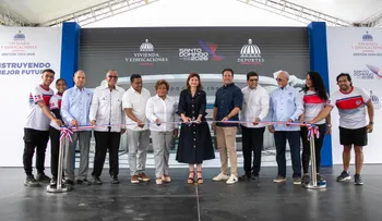 Vicepresidenta Raquel Peña entrega renovado campo de tiro