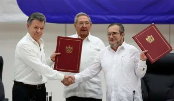 Histórico acuerdo de paz entre el gobierno de Colombia y las FARC 