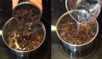 Agua de pasas para limpiar el hígado, tomar durante 7 días
