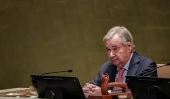 Guterres alerta que la amenaza de una catástrofe nuclear ha regresado y pide diálogo y desarme