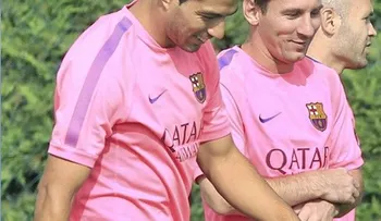 Messi: "Con Luis Suárez ojalá podamos ganar la Champions"