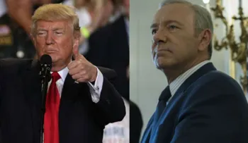 Estrellas de House of Cards dicen que la serie no puede superar la â??locuraâ? de Trump