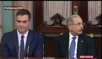 Presidente Danilo Medina firma acuerdos con su homólogo de España