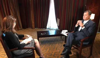 Rafael Correa: â??Estamos dejando una economía en crecimientoâ?