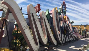 Aquí descansan los letreros de neón en Las Vegas