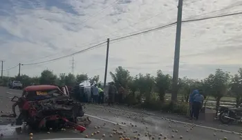 Suman tres los muertos por accidente cerca Plaza del Chivo en Bonao; dos empleadas del IDAC