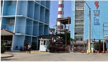 Cuba opera centrales térmicas al 25 % de su capacidad