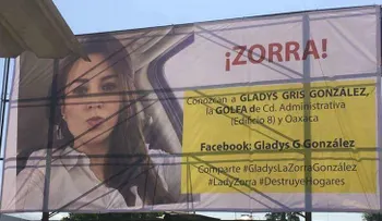 Conozcan a Gladys la golfa (mujer fácil); innovador mensaje de mujer para burlarse de la amante de su esposo 