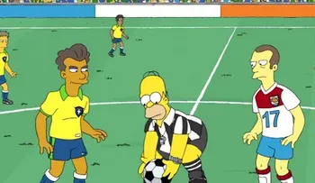 Los Simpson pronostican al campeón del Mundial de Brasil